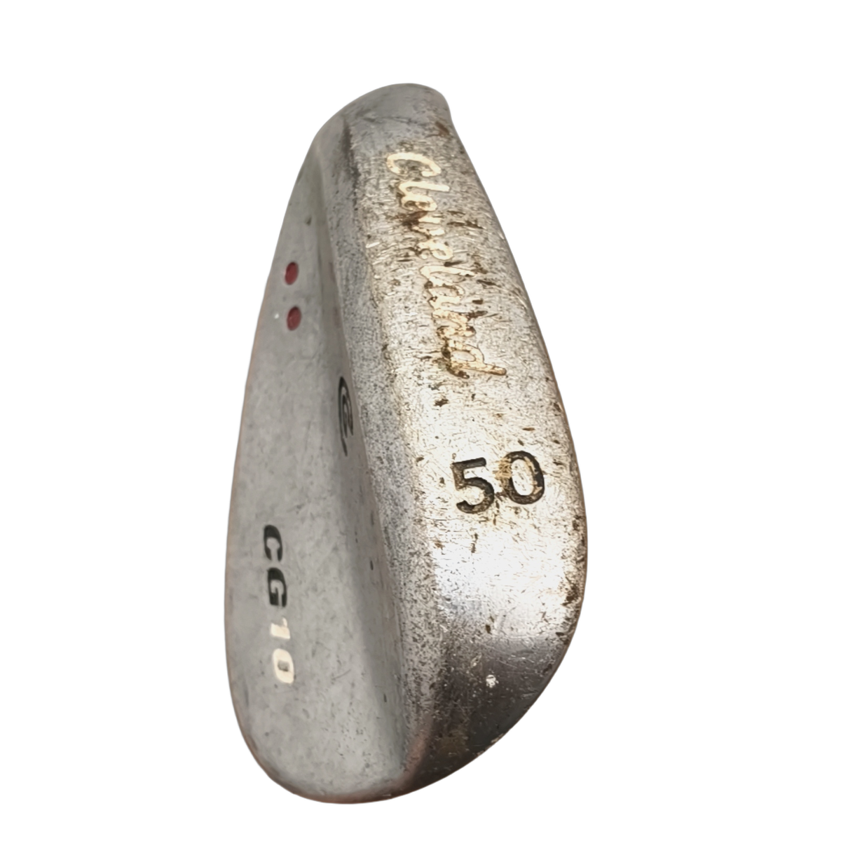Left Cleveland CG10 Wedge / Flex Wedge / 50/08 [model:birefnet-general] [bg:handrolled]