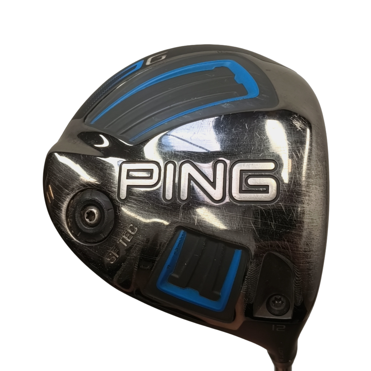 PING G SF TEC Driver / Flex Regular / Loft 12 [model:birefnet-general] [bg:handrolled]