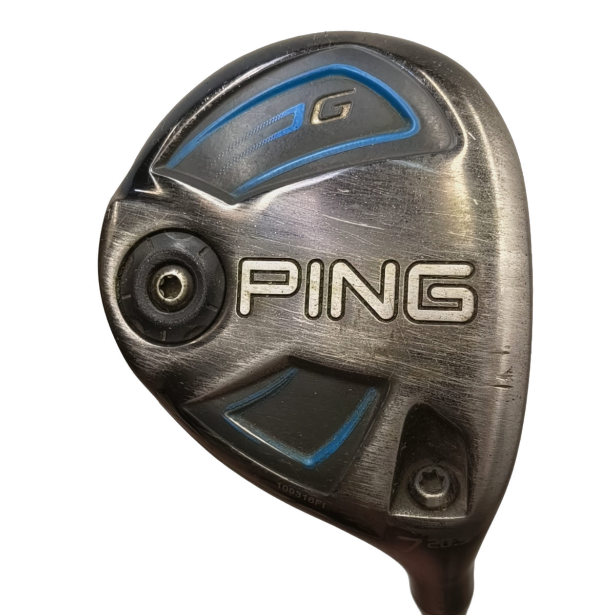 PING G Fairway Wood / Flex A-flex / #7/20.5 [model:birefnet-general] [bg:handrolled]