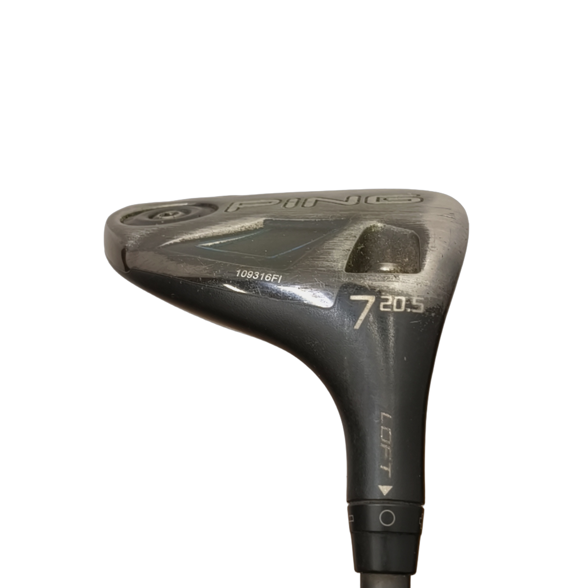 PING G Fairway Wood / Flex A-flex / #7/20.5 [model:birefnet-general] [bg:handrolled]