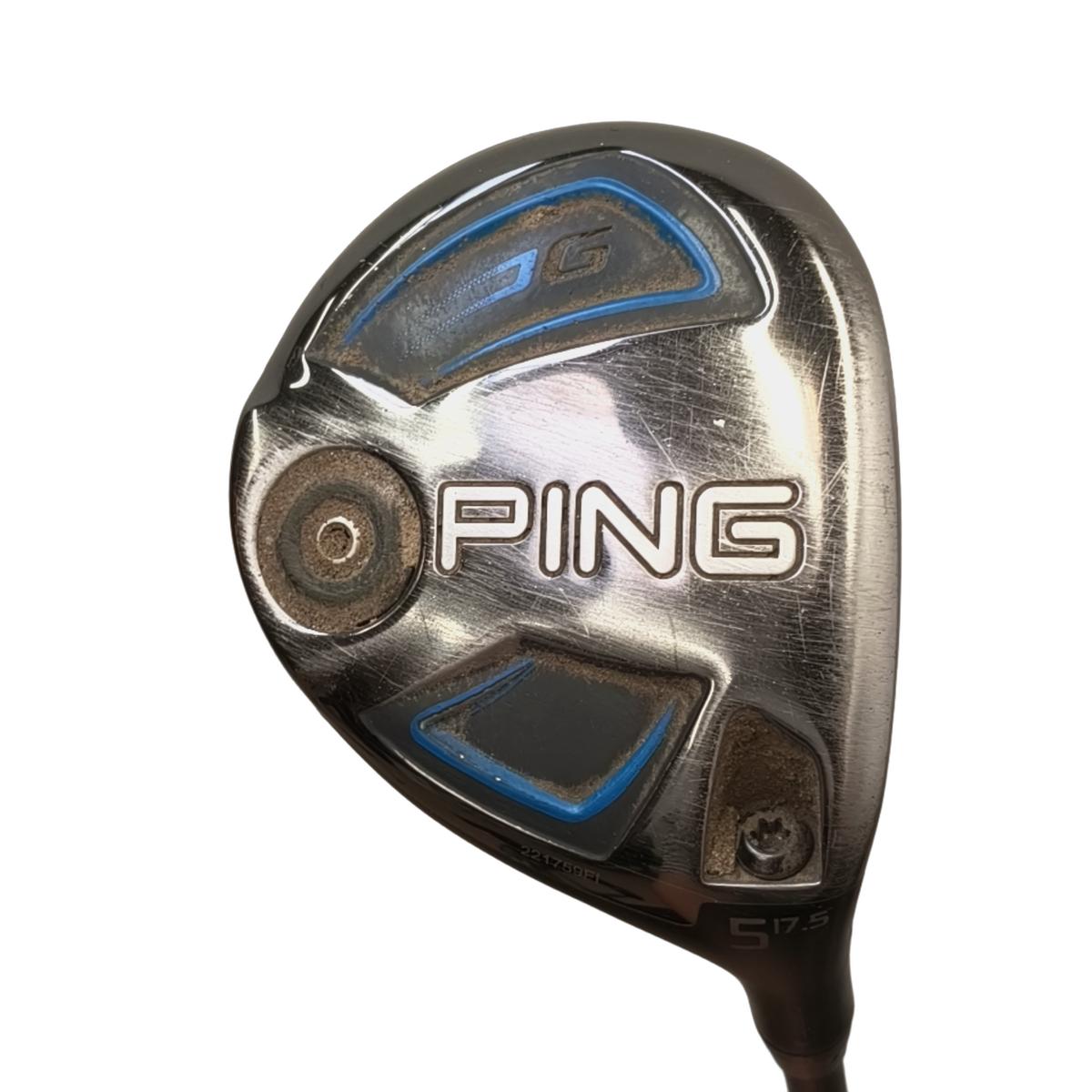 PING G Fairway Wood / Flex Regular / #5/17.5 [model:birefnet-general] [bg:handrolled]