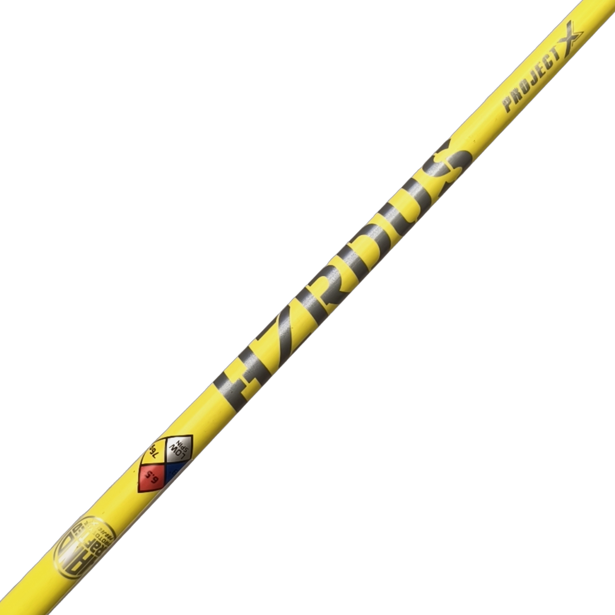 Project X HZRDUS Yellow Handcraftet Driver Skaft / Flex X-Stiff / Cobra 2nd Gen [model:birefnet-general] [bg:handrolled]