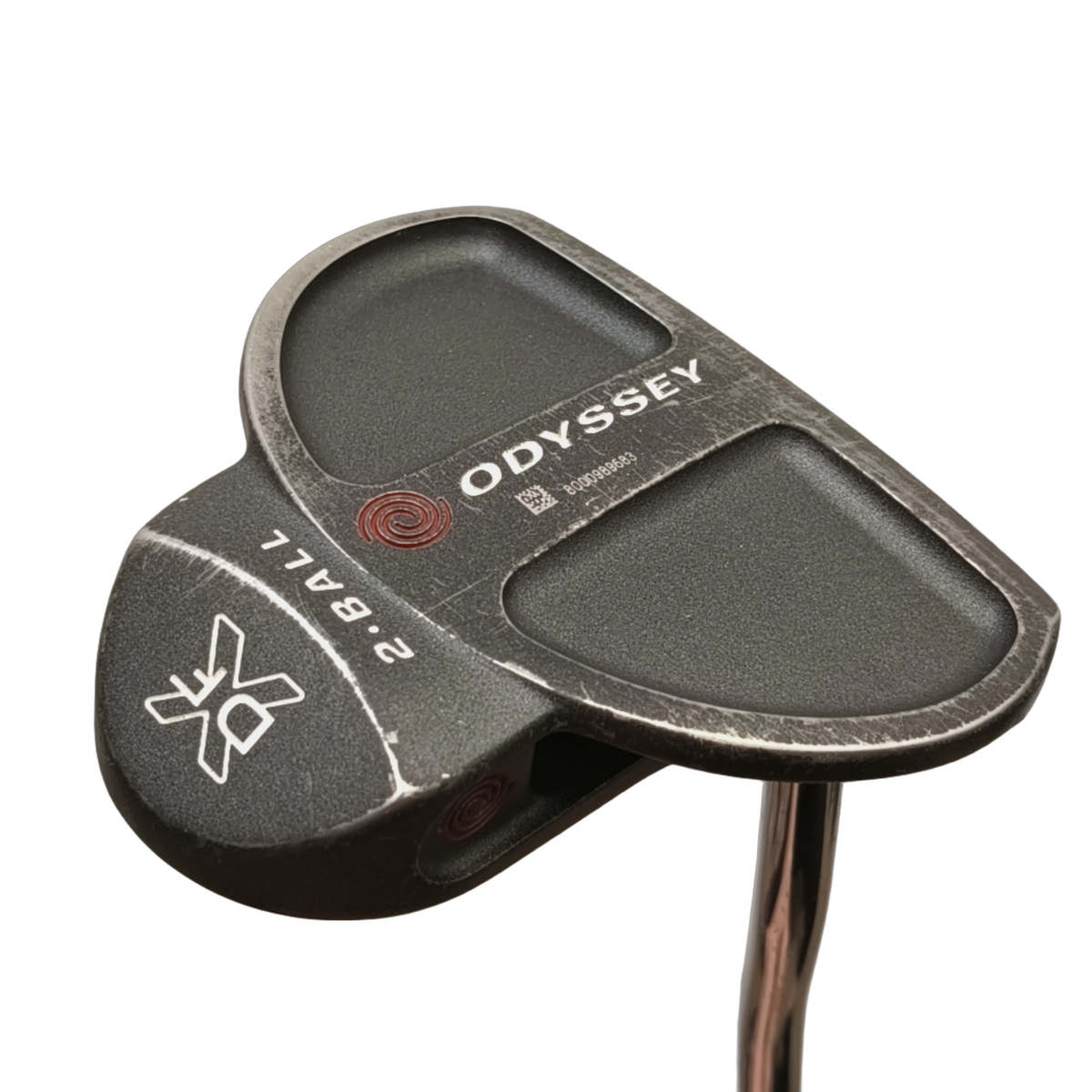 Odyssey 2-Ball Putter / 32" [model:birefnet-general] [bg:handrolled]