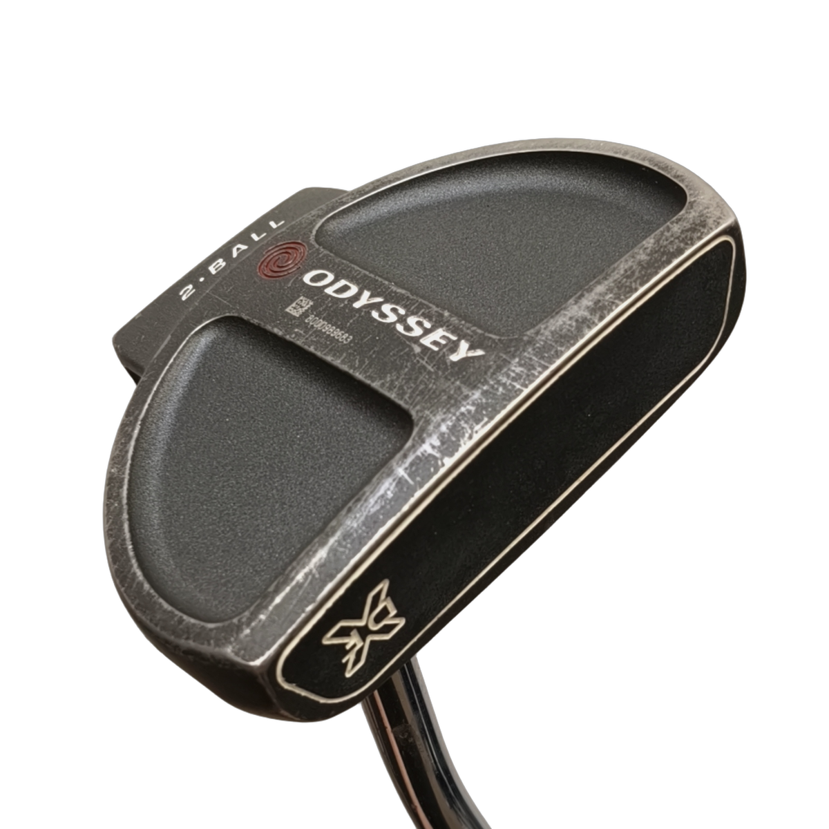 Odyssey 2-Ball Putter / 32" [model:birefnet-general] [bg:handrolled]