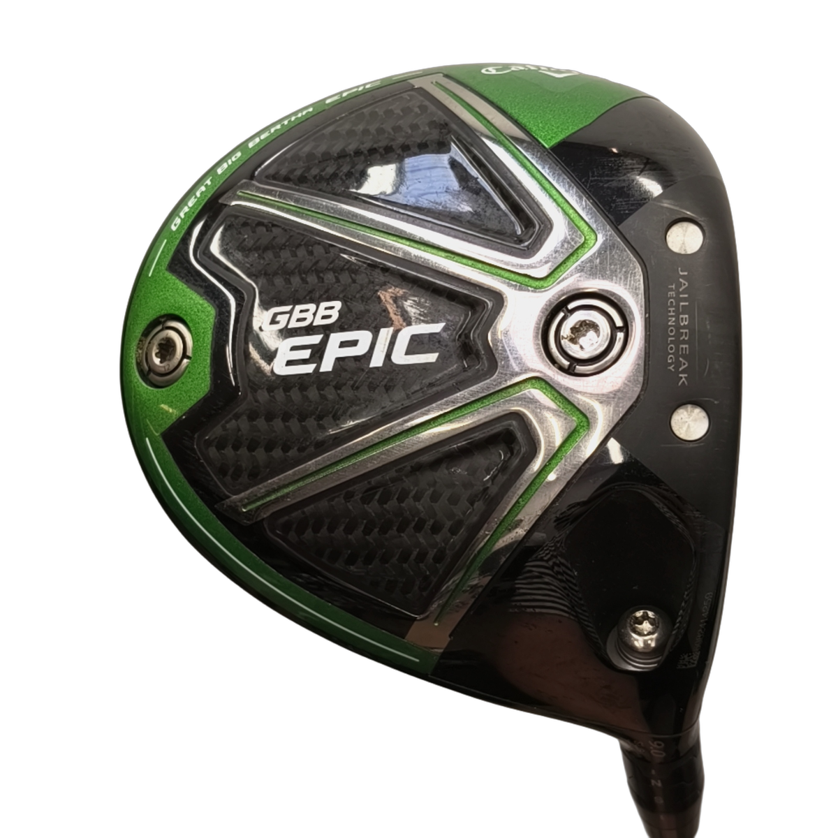 Callaway GBB Epic Driver / Flex Stiff / Loft 9 [model:birefnet-general] [bg:handrolled]