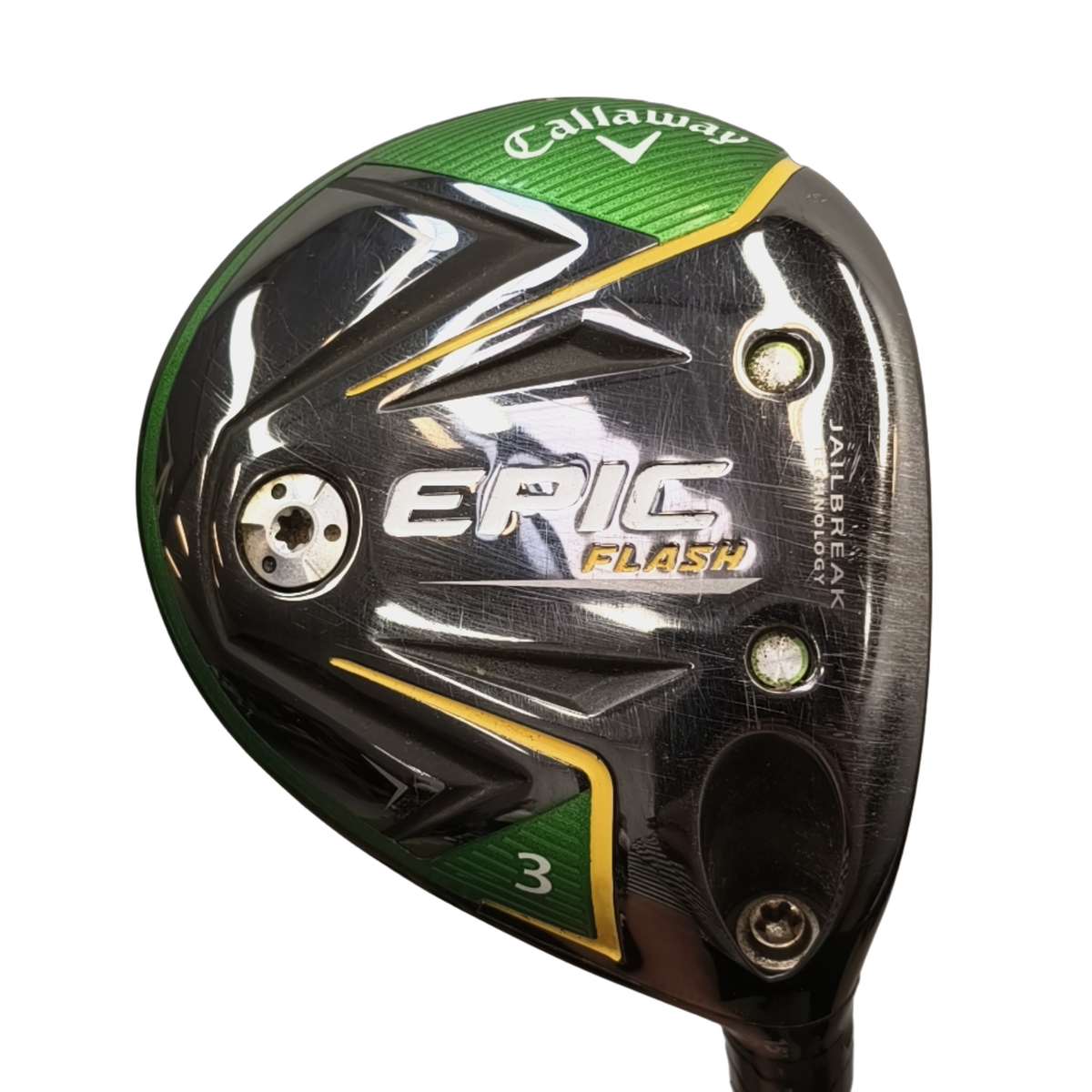 Callaway Epic Flash Fairway Wood / Flex Stiff / #3/15 [model:birefnet-general] [bg:handrolled]