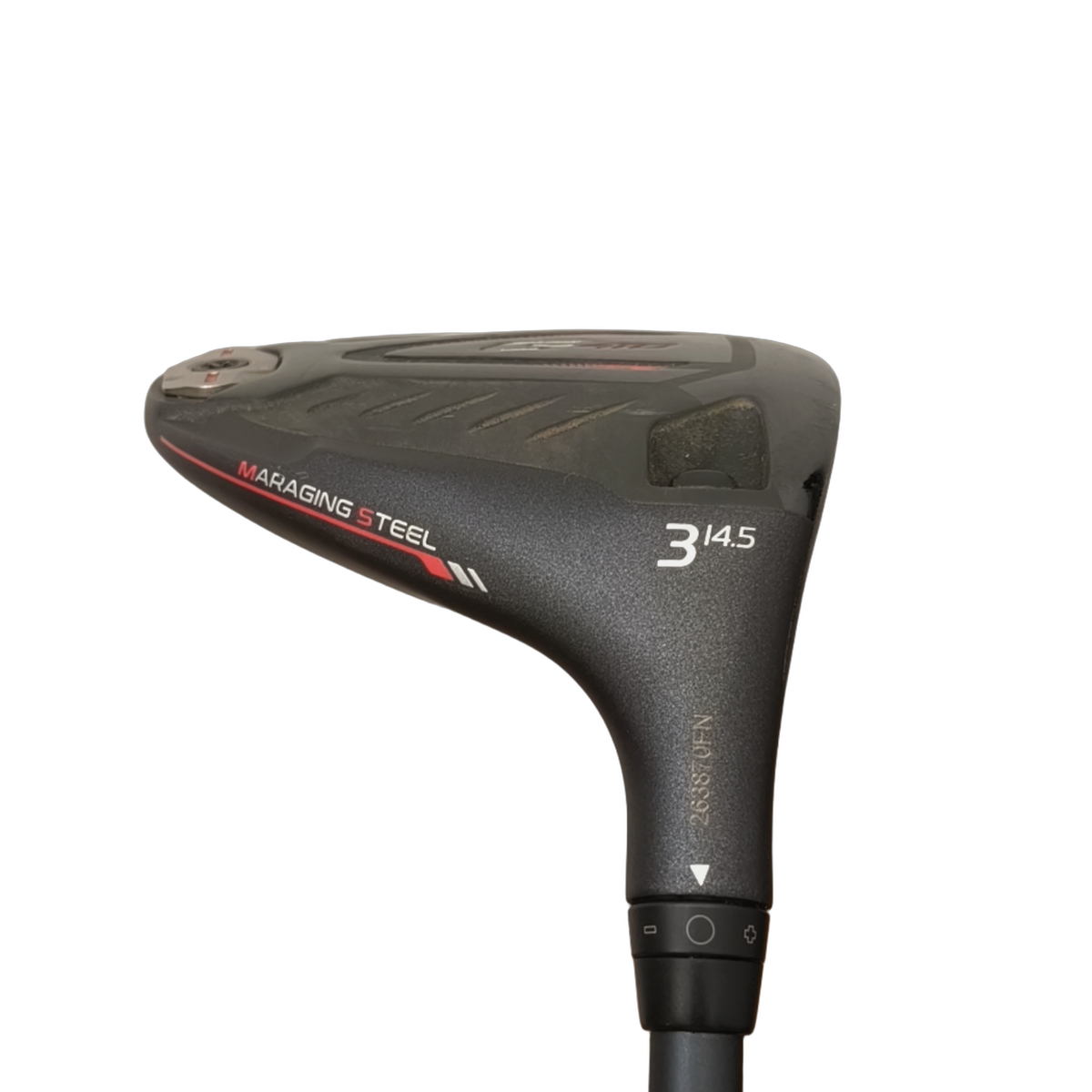 PING G410 Fairway Wood / Flex Regular / #3/14.5 [model:birefnet-general] [bg:handrolled]