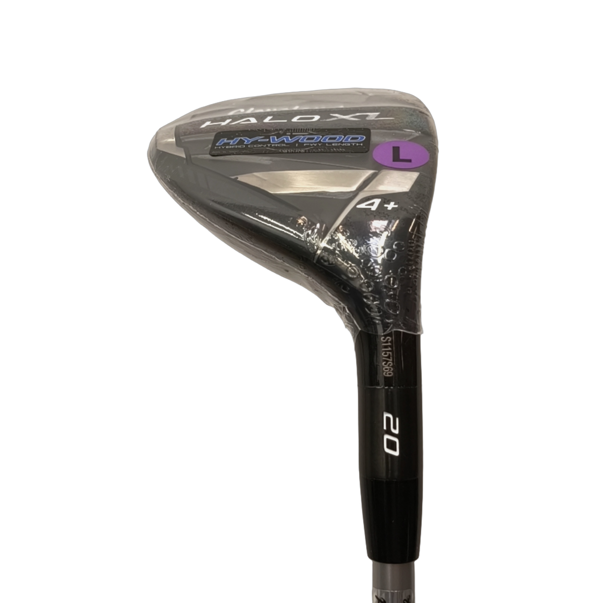 Cleveland Halo XL Hy-Wood Hybrid / Flex Ladies / #4/20 [model:birefnet-general] [bg:handrolled]