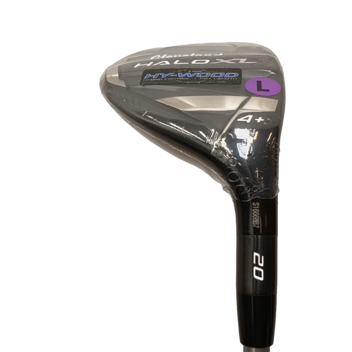 Cleveland Halo XL Hy-Wood Hybrid / Flex Ladies / #4/20 [model:birefnet-general] [bg:handrolled]