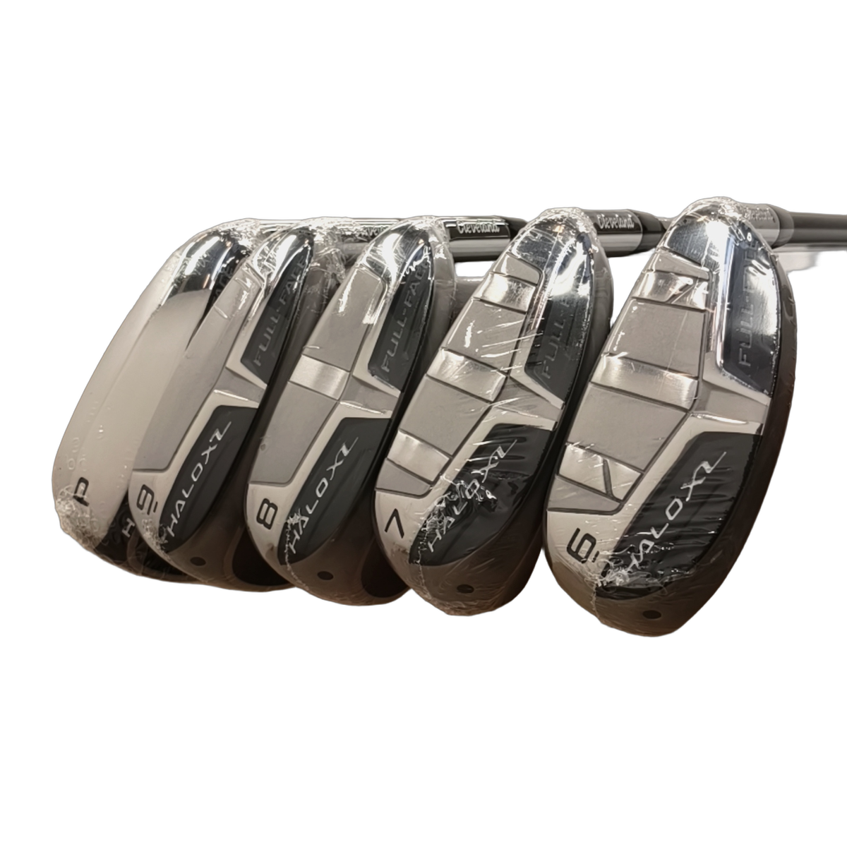 Cleveland Halo XL Full-Face Jernsæt / 6-PW / Flex Regular / Grafit [model:birefnet-general] [bg:handrolled]