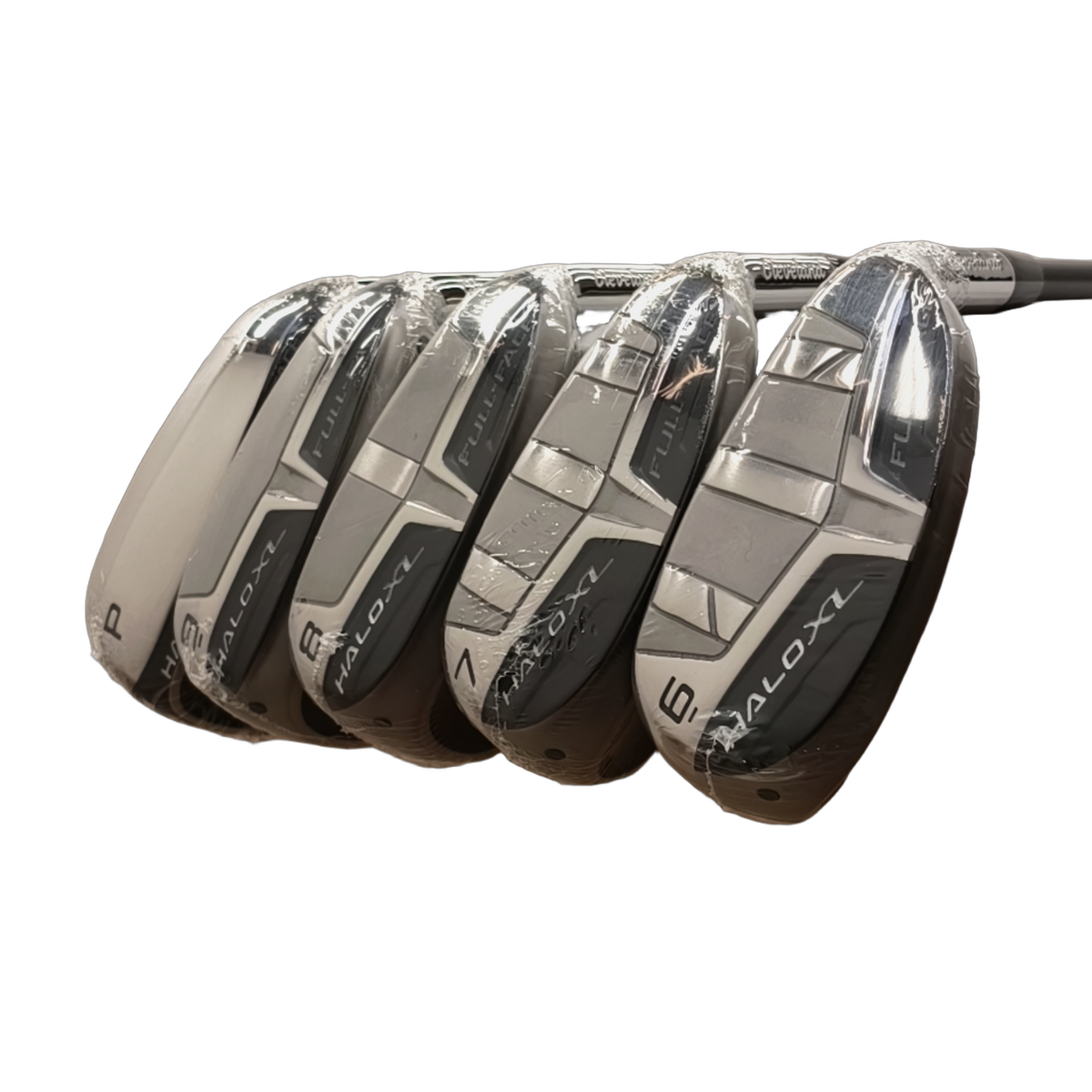 Cleveland Halo XL Full-Face Jernsæt / 6-PW / Flex Regular / Grafit [model:birefnet-general] [bg:handrolled]