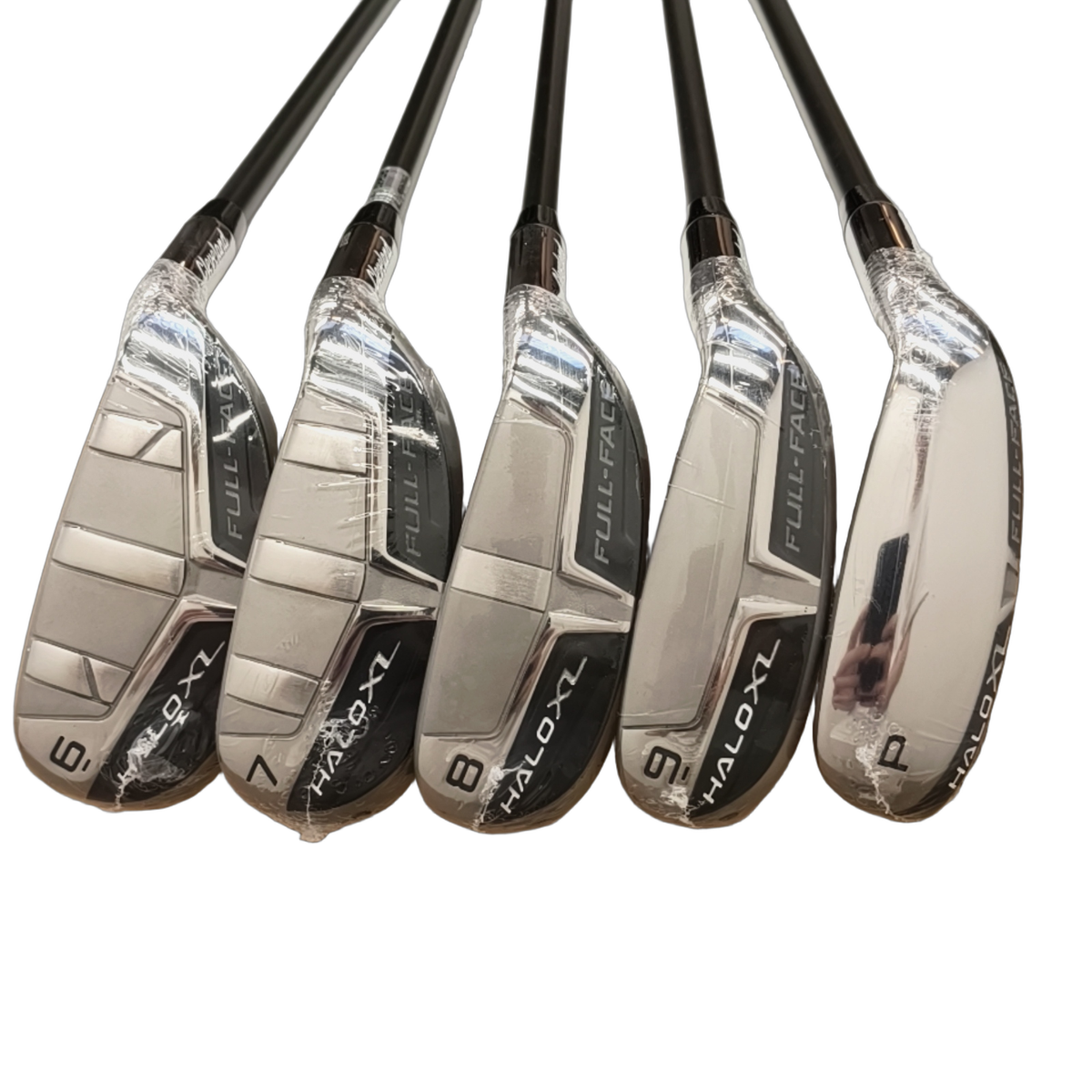 Cleveland Halo XL Full-Face Jernsæt / 6-PW / Flex Regular / Grafit [model:birefnet-general] [bg:handrolled]