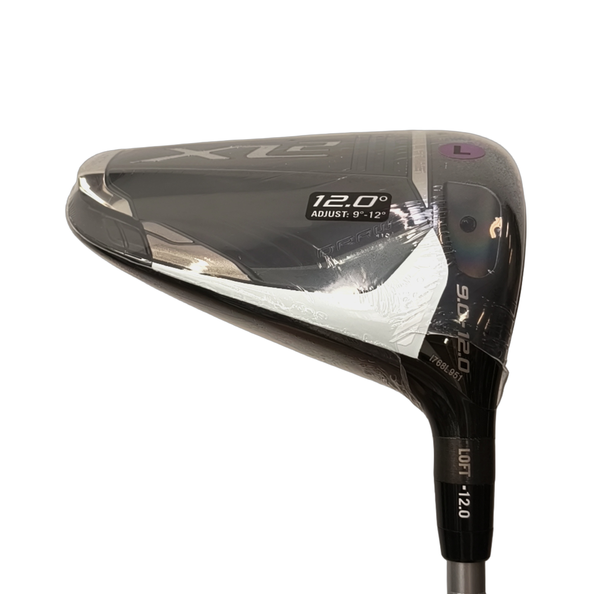 Cleveland Launcher XL2 Draw Driver / Flex Ladies / Loft 12 [model:birefnet-general] [bg:handrolled]