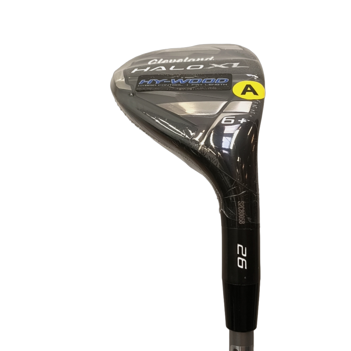 Cleveland Halo XL Hy-Wood Hybrid / Flex A-flex / #6/26 [model:birefnet-general] [bg:handrolled]
