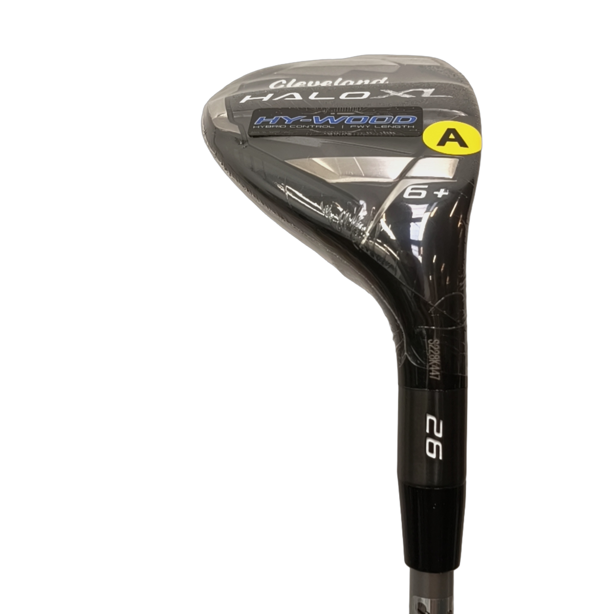 Cleveland Halo XL Hy-Wood Hybrid / Flex A-flex / #6/26 [model:birefnet-general] [bg:handrolled]