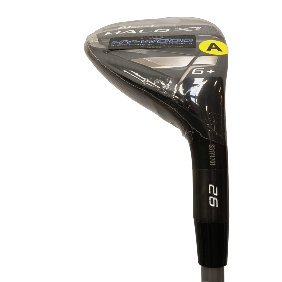 Cleveland Halo XL Hy-Wood Hybrid / Flex A-flex / #6/26 [model:birefnet-general] [bg:handrolled]