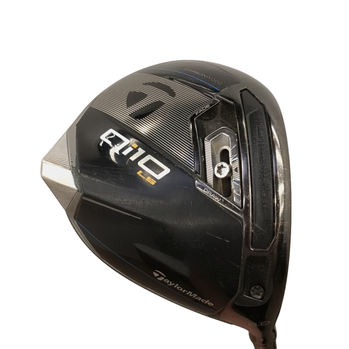 TaylorMade QI10 LS Driver / Flex Regular / Loft 8 [model:birefnet-general] [bg:handrolled]