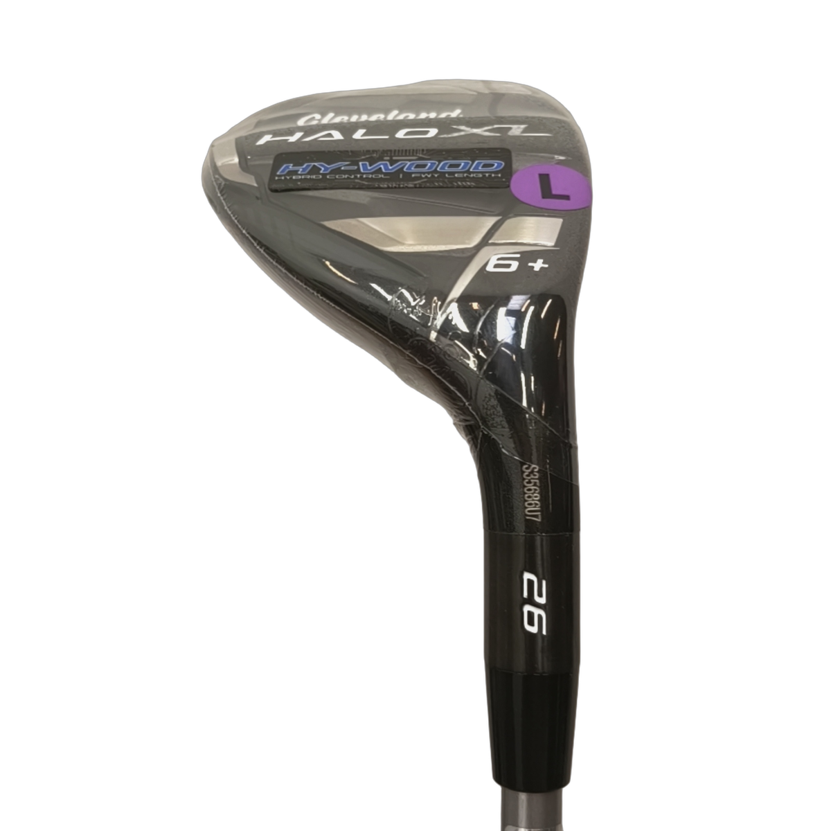 Cleveland Halo XL Hy-Wood Hybrid / Flex Ladies / #6/26 [model:birefnet-general] [bg:handrolled]
