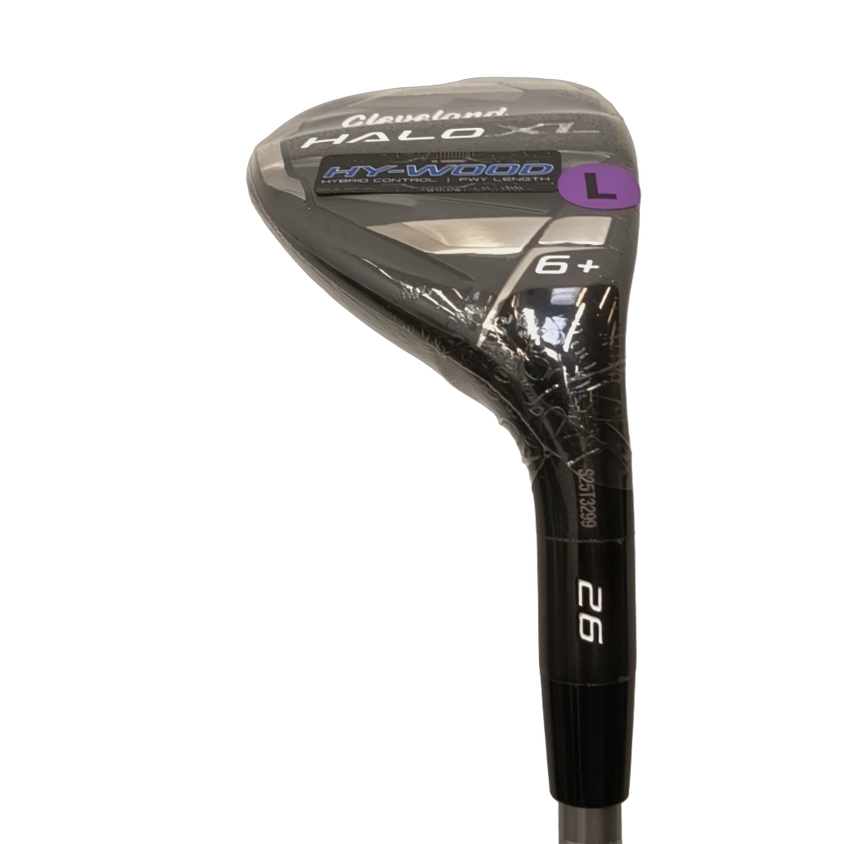 Cleveland Halo XL Hy-Wood Hybrid / Flex Ladies / #6/26 [model:birefnet-general] [bg:handrolled]