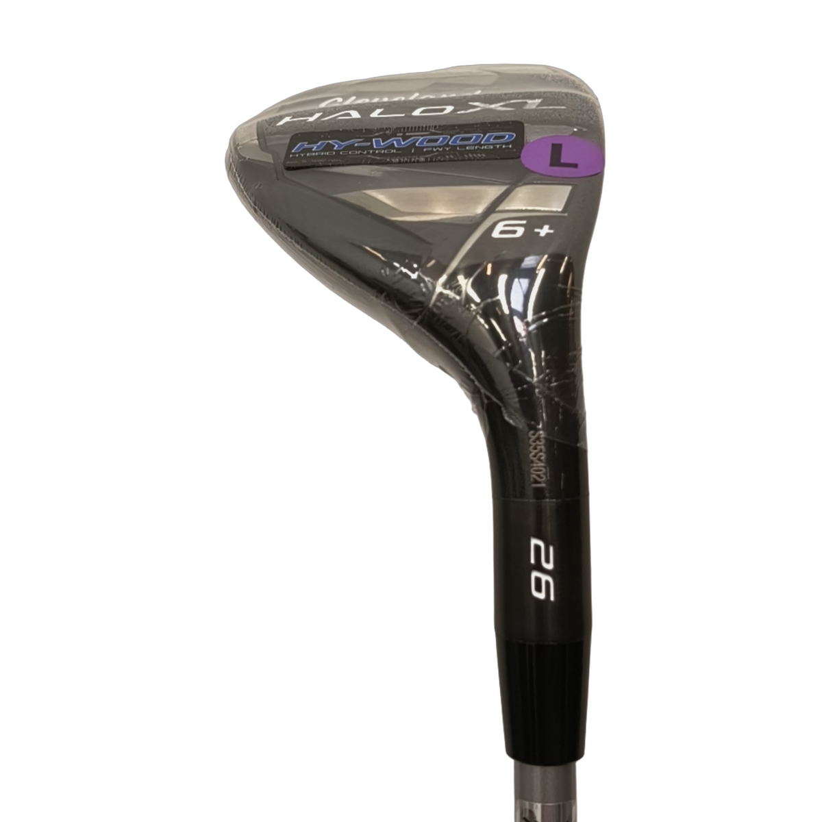 Cleveland Halo XL Hy-Wood Hybrid / Flex Ladies / #6/26 [model:birefnet-general] [bg:handrolled]