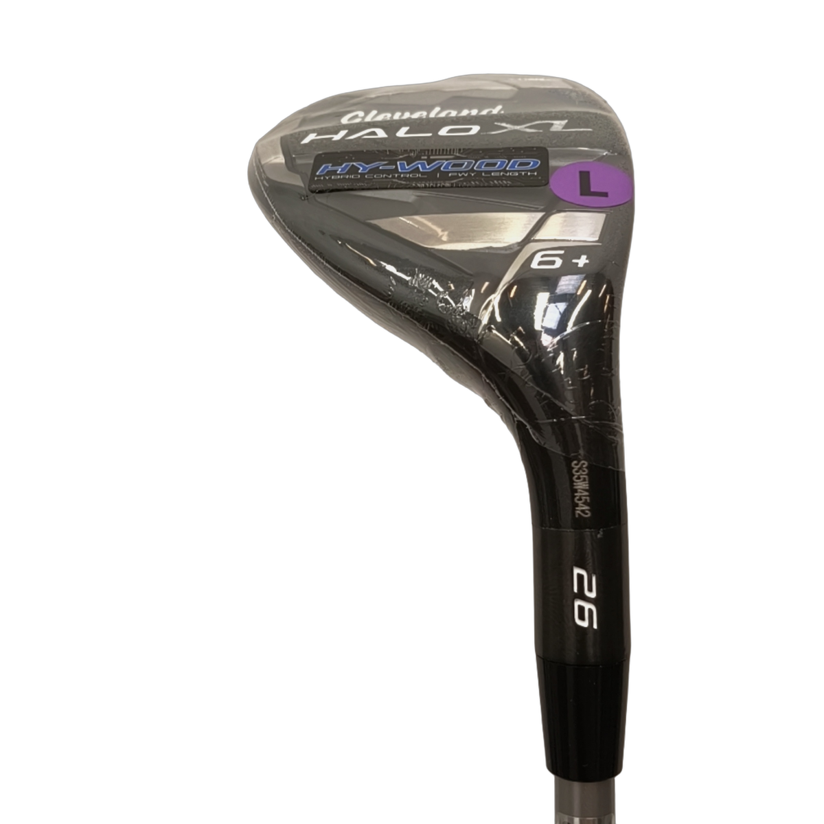 Cleveland Halo XL Hy-Wood Hybrid / Flex Ladies / #6/26 [model:birefnet-general] [bg:handrolled]