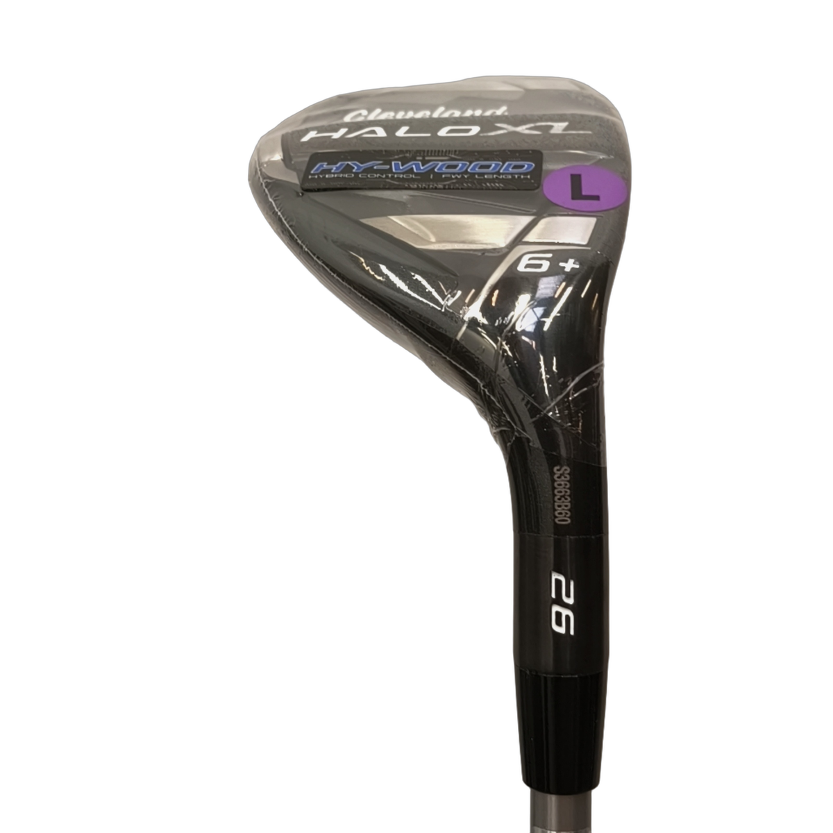 Cleveland Halo XL Hy-Wood Hybrid / Flex Ladies / #6/26 [model:birefnet-general] [bg:handrolled]