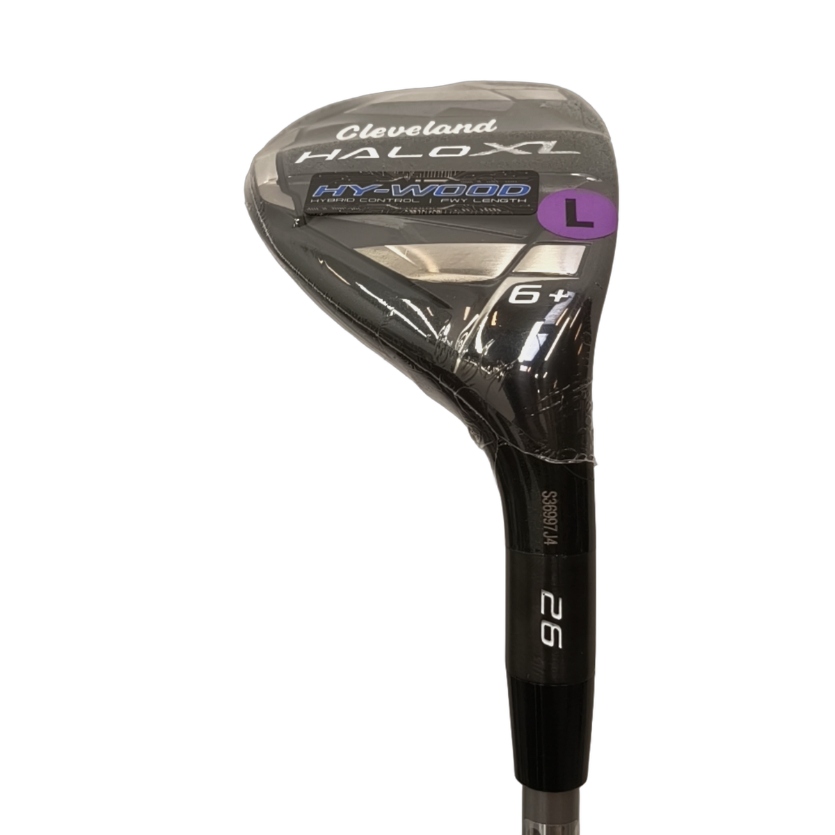 Cleveland Halo XL Hy-Wood Hybrid / Flex Ladies / #6/26 [model:birefnet-general] [bg:handrolled]