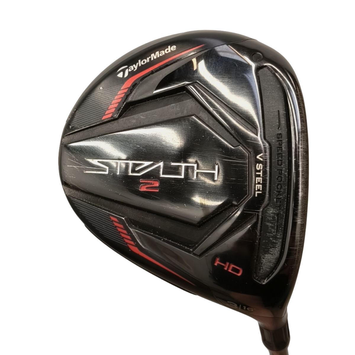 TaylorMade Stealth 2 HD Fairway Wood / Flex Stiff / #3/16 [model:birefnet-general] [bg:handrolled]