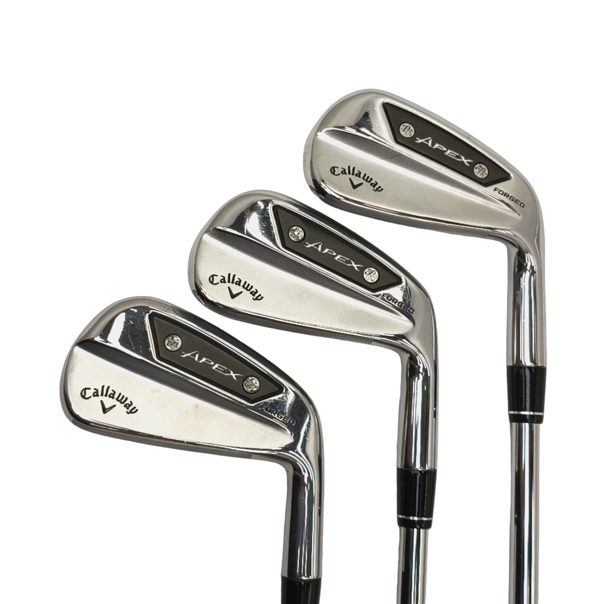 Callaway Apex Forged AI150 Järnset / 6-PW / Flex Stiff / Stål [model:birefnet-general] [bg:handrolled]
