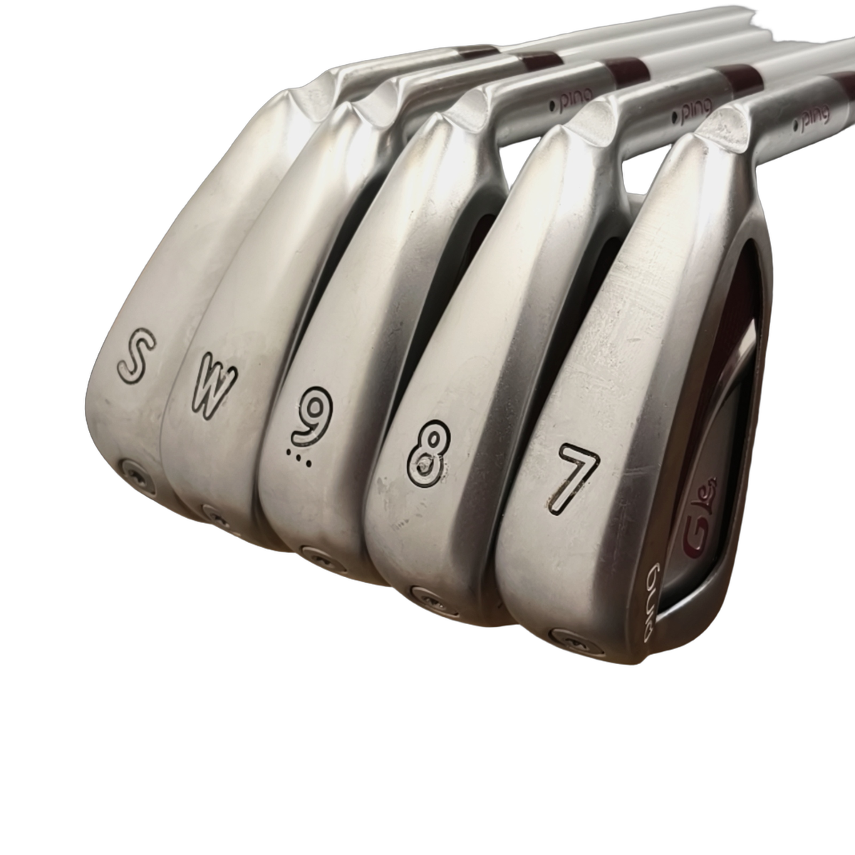PING G Le2 Zestaw żelaz / 7-PW+SW / Flex Ladies / Grafit [model:birefnet-general] [bg:handrolled]