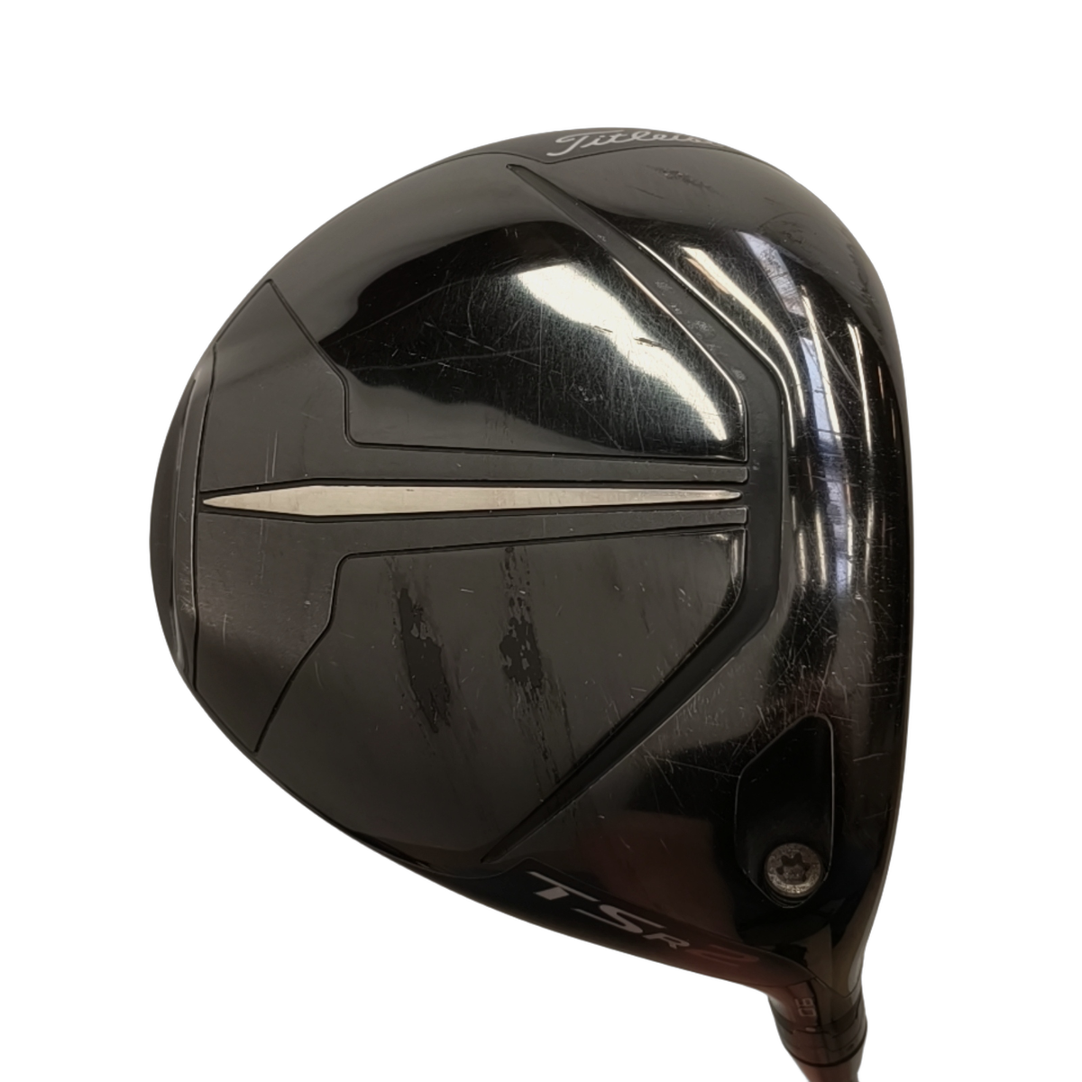 Titleist TSR2 Driver / Flex Stiff / Loft 9 [model:birefnet-general] [bg:handrolled]