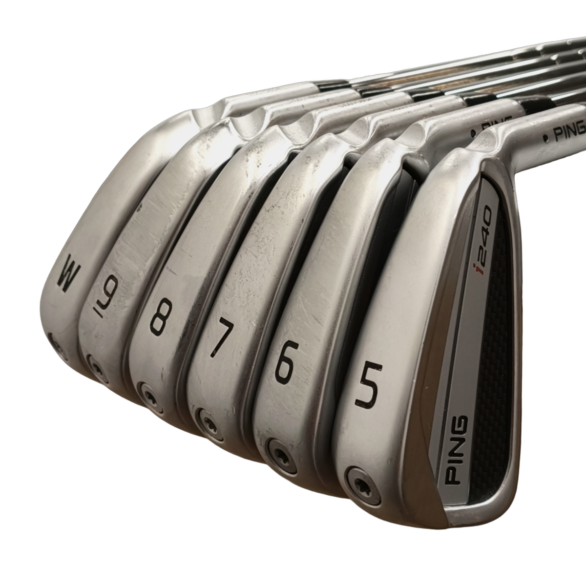 PING I240 Jernsæt / 5-PW / Flex Regular / Stål [model:birefnet-general] [bg:handrolled]