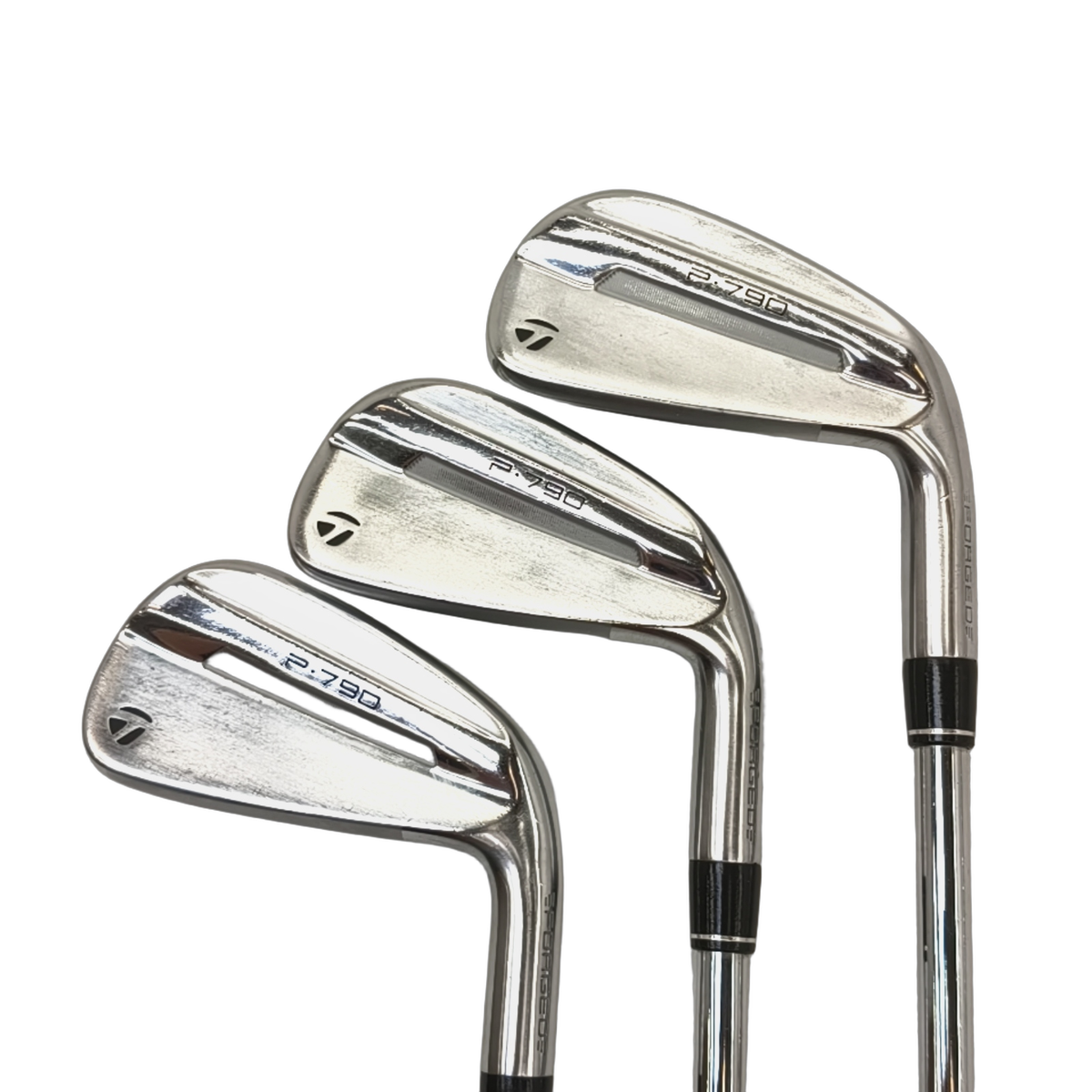 TaylorMade P790 2025 Eisenset / 5-PW / Flex Stiff / Stahl [model:birefnet-general] [bg:handrolled]