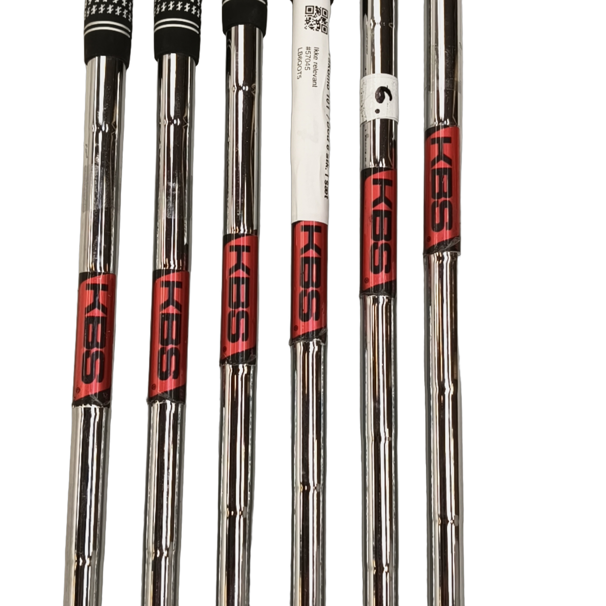 Left Takomo 101 Iron Set / 5-PW / Flex X-Stiff / Steel [model:birefnet-general] [bg:handrolled]