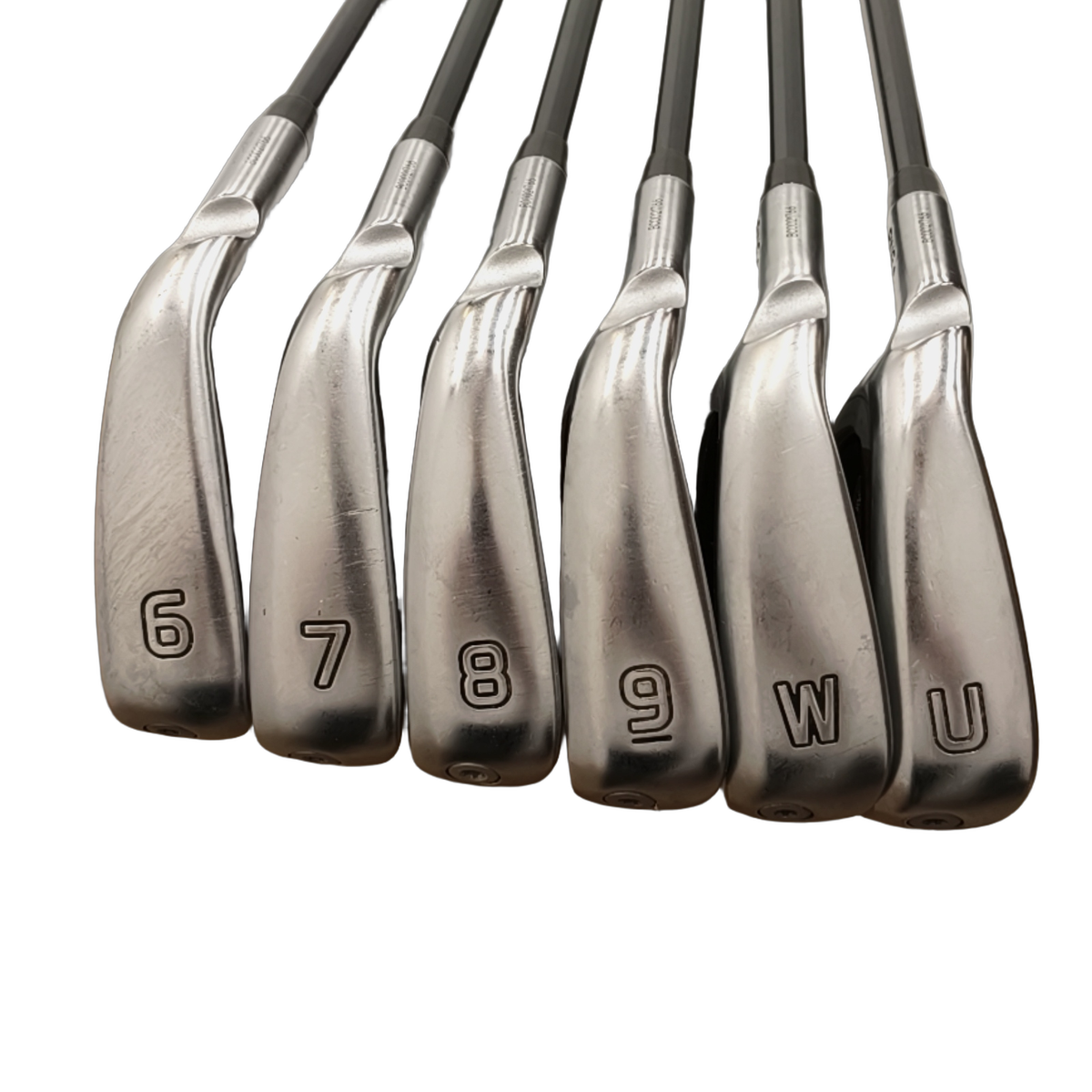 Venstre PING G730 Jernsæt / 6-PW+GW / Flex Regular / Grafit [model:birefnet-general] [bg:handrolled]