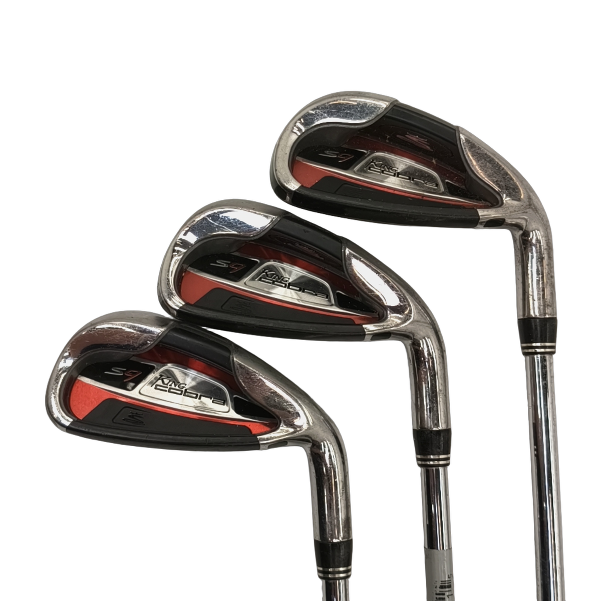 Cobra King S9 Jernsæt / 5-PW+SW / Flex Regular / Stål [model:birefnet-general] [bg:handrolled]