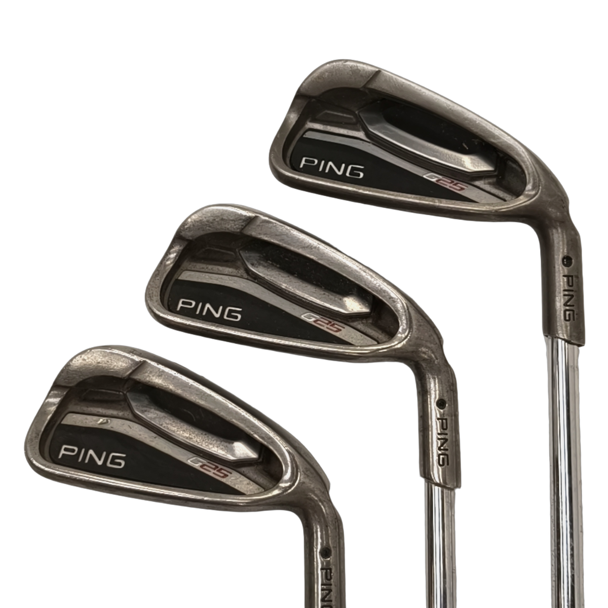 PING G25 Set di ferri / 4-PW+AW  / Flex Regular / Acciaio [model:birefnet-general] [bg:handrolled]