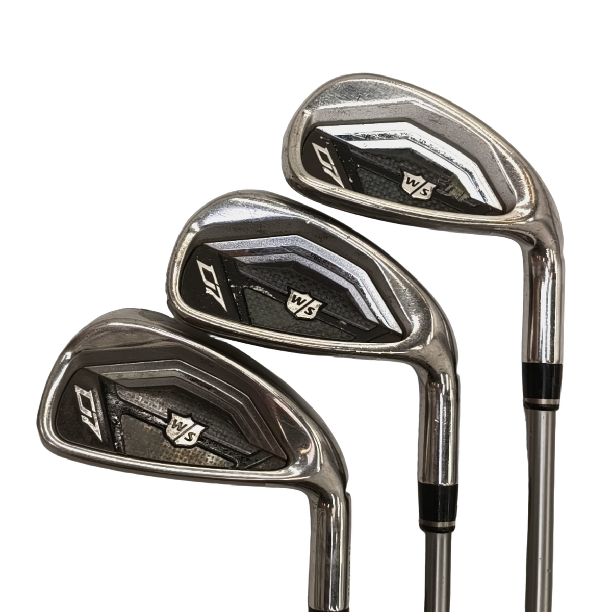 Wilson Staff D7 Jernsæt / 7-PW+SW / Flex Ladies / Grafit [model:birefnet-general] [bg:handrolled]
