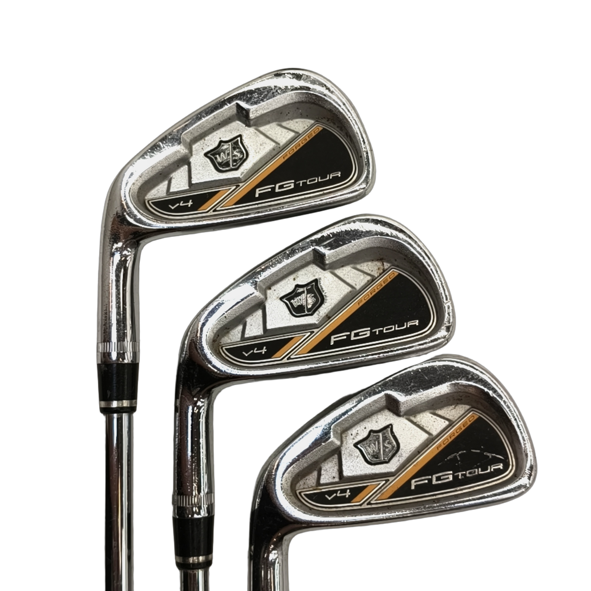 Venstre Wilson Staff FG Tour V4 Jernsæt / 4-PW / Flex Stiff / Stål [model:birefnet-general] [bg:handrolled]