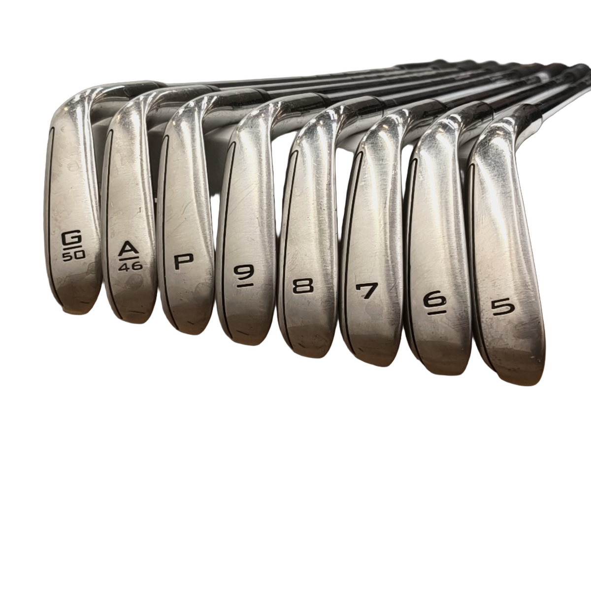 Venstre Callaway Paradym AI Smoke Jernsæt / 5-PW+AW+GW / Flex Regular / Stål [model:birefnet-general] [bg:handrolled]