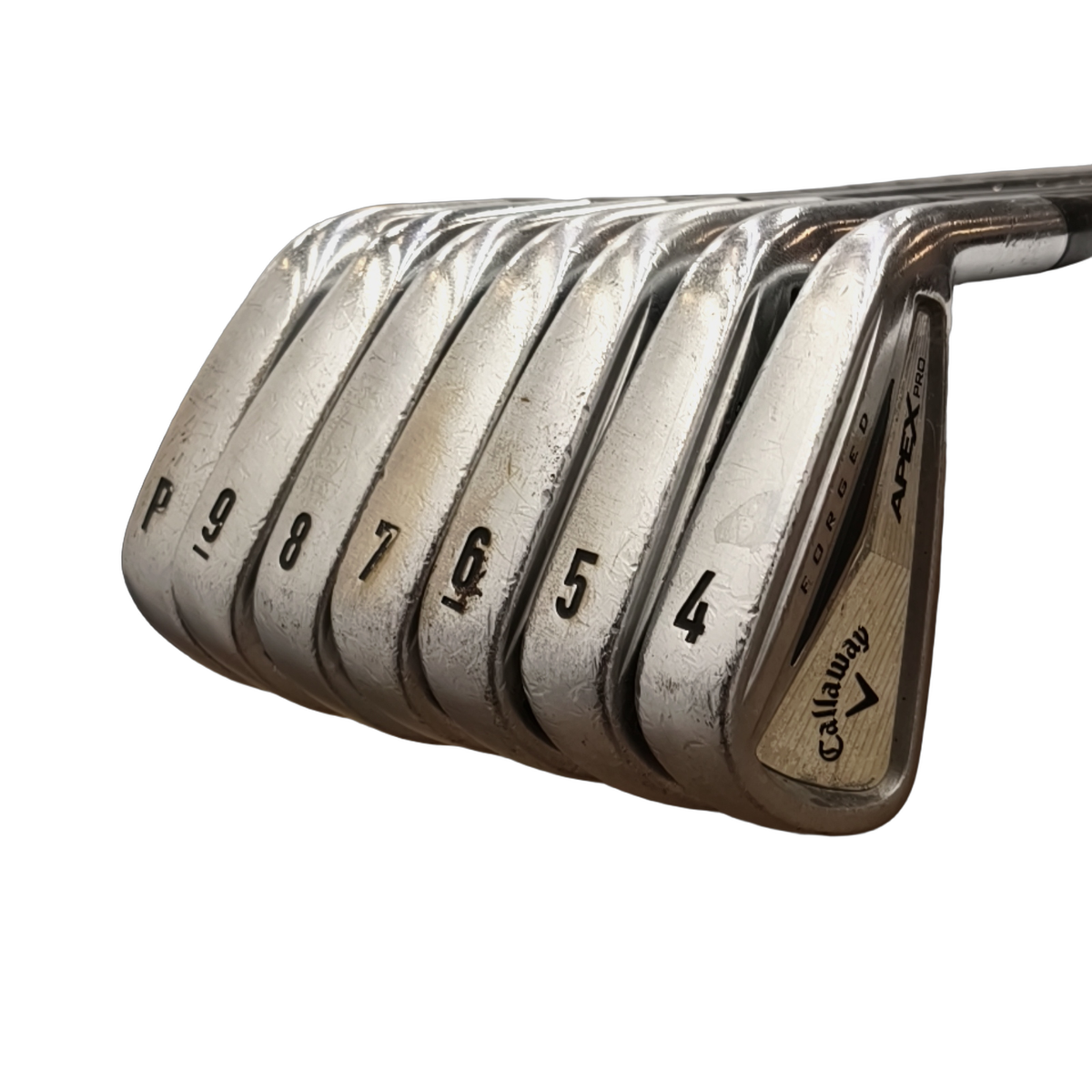 Callaway Apex Forged Jernsæt / 4-PW / Flex Stiff / Stål [model:birefnet-general] [bg:handrolled]