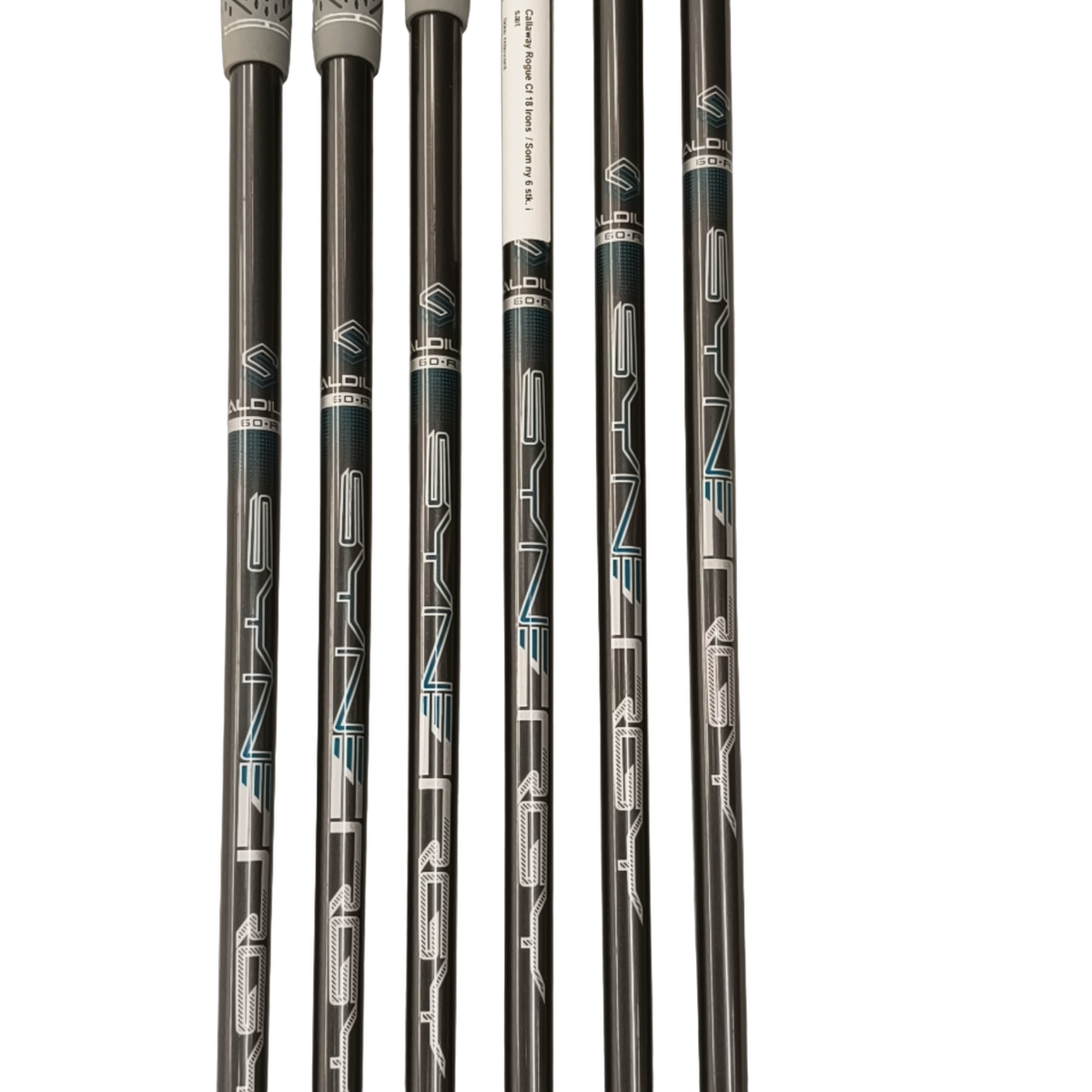 Callaway Rogue CF18 Jernsæt / 5-PW / Flex Regular / Grafit [model:birefnet-general] [bg:handrolled]