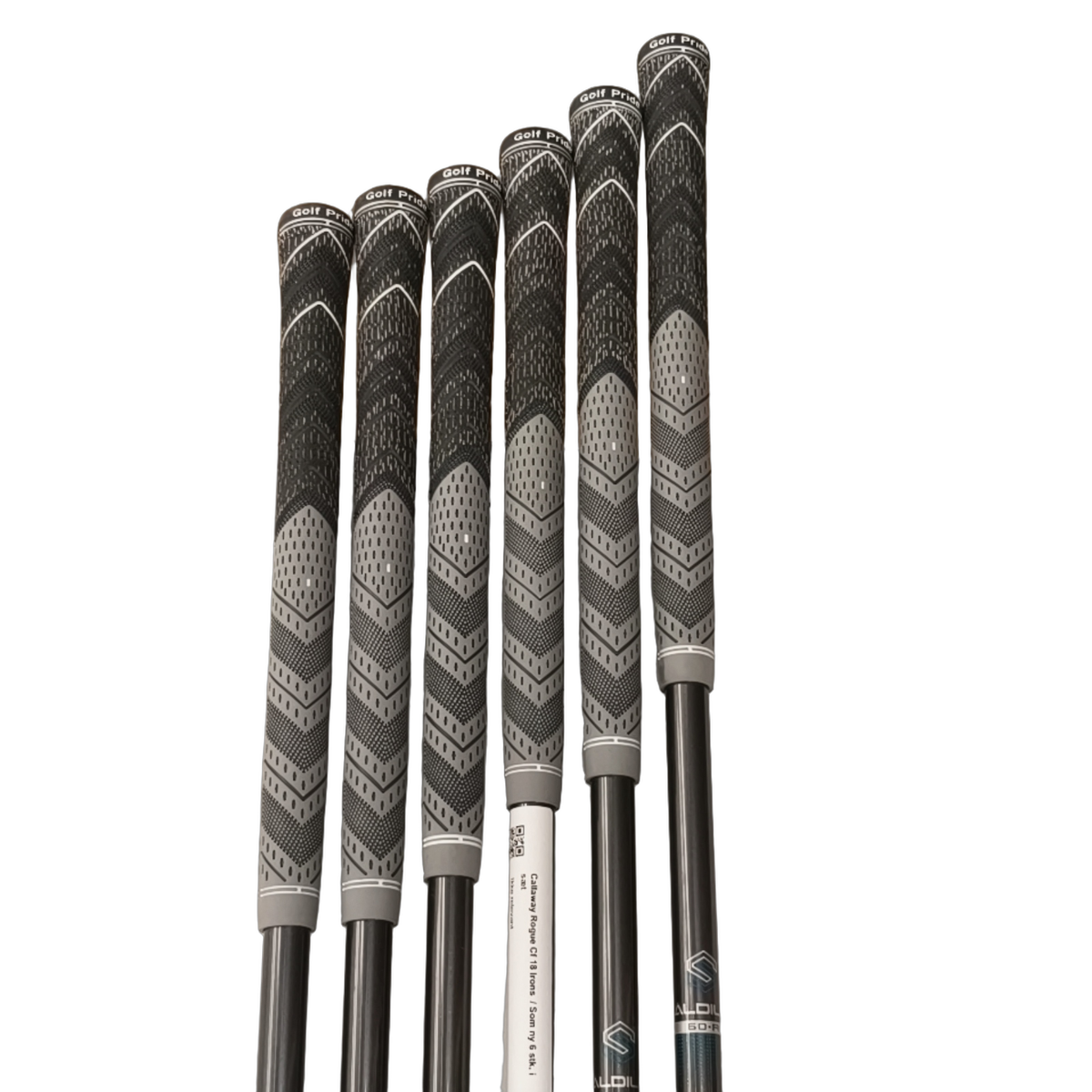 Callaway Rogue CF18 Jernsæt / 5-PW / Flex Regular / Grafit [model:birefnet-general] [bg:handrolled]