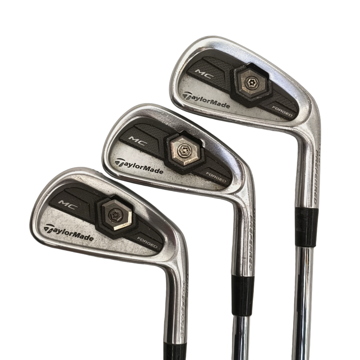 TaylorMade MC Forged Jernsæt / 3-PW / Flex Stiff / Stål [model:birefnet-general] [bg:handrolled]