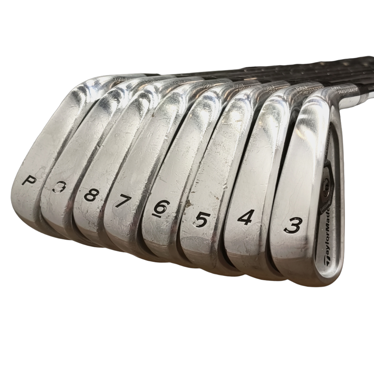 TaylorMade MC Forged Jernsæt / 3-PW / Flex Stiff / Stål [model:birefnet-general] [bg:handrolled]