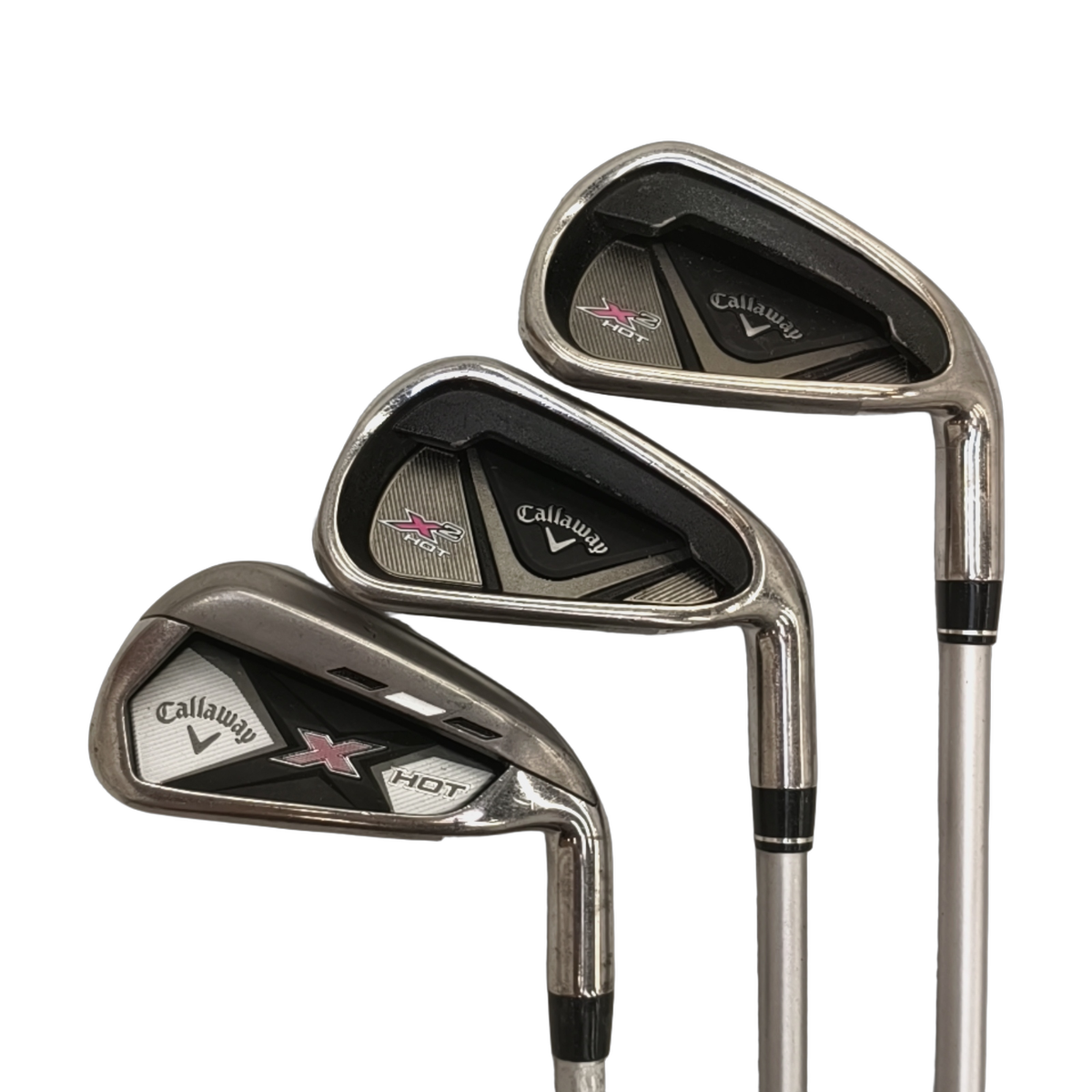 Callaway X2 Hot Jernsæt / 5-PW+AW / Flex Ladies / Grafit [model:birefnet-general] [bg:handrolled]