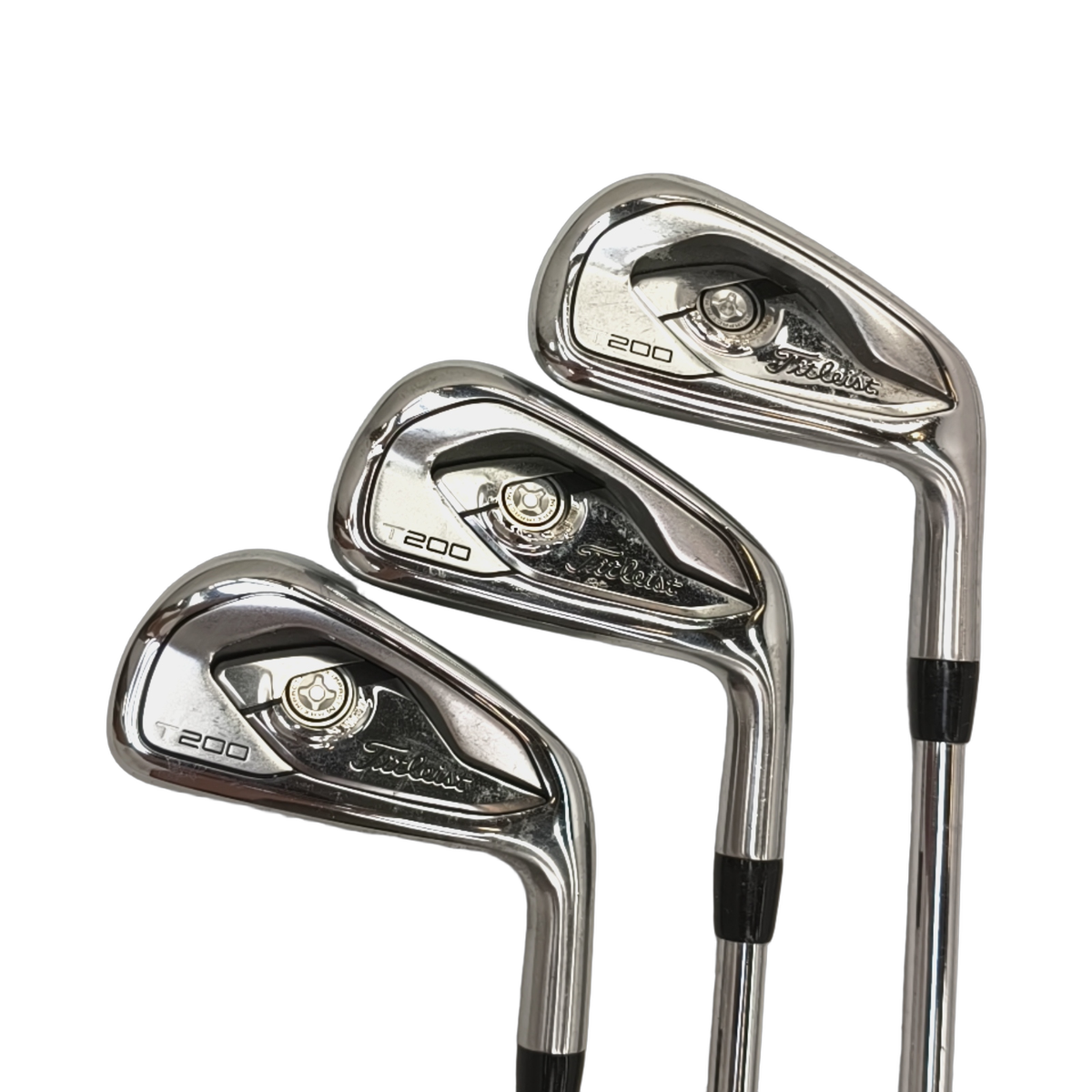 Titleist T200 Jernsæt / 4-PW / Flex Stiff / Stål [model:birefnet-general] [bg:handrolled]