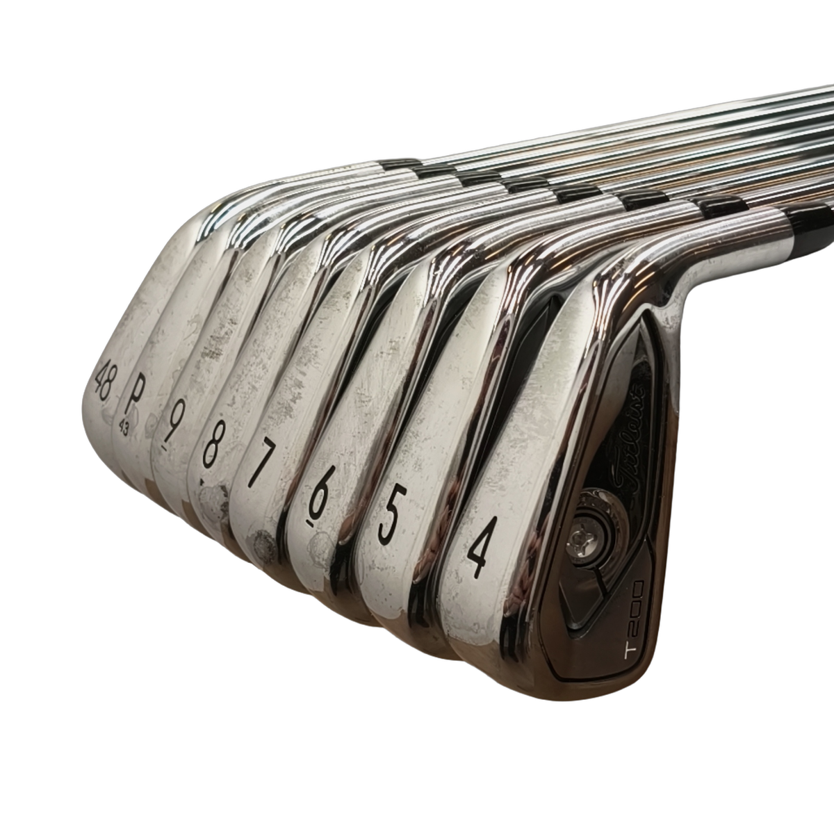 Titleist T200 Jernsæt / 4-PW / Flex Stiff / Stål [model:birefnet-general] [bg:handrolled]