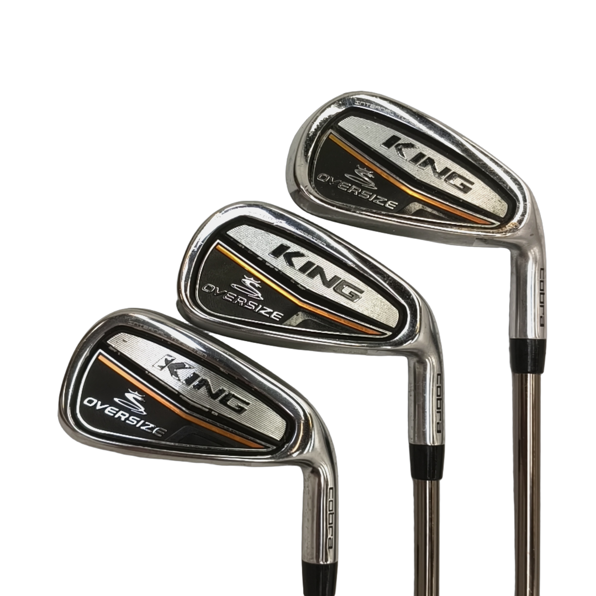 Cobra Oversize Jernsæt / 5-PW+GW+SW / Flex A-flex / Grafit [model:birefnet-general] [bg:handrolled]