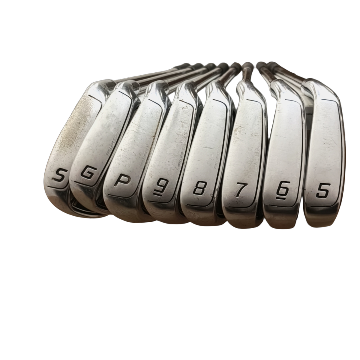 Cobra Oversize Jernsæt / 5-PW+GW+SW / Flex A-flex / Grafit [model:birefnet-general] [bg:handrolled]